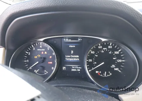 2016 Nissan Rogue Sl из США, поврежденный, VIN KNMAT2MT9GP676198